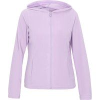 Fleece-Kapuzenjacke mit Reißverschluss