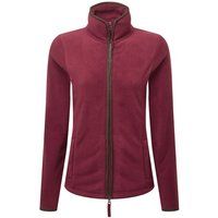 Fleecejacke mit Kontrast-Besatz
