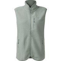 Kuschelige Teddyfleece-Weste mit Reißverschluss