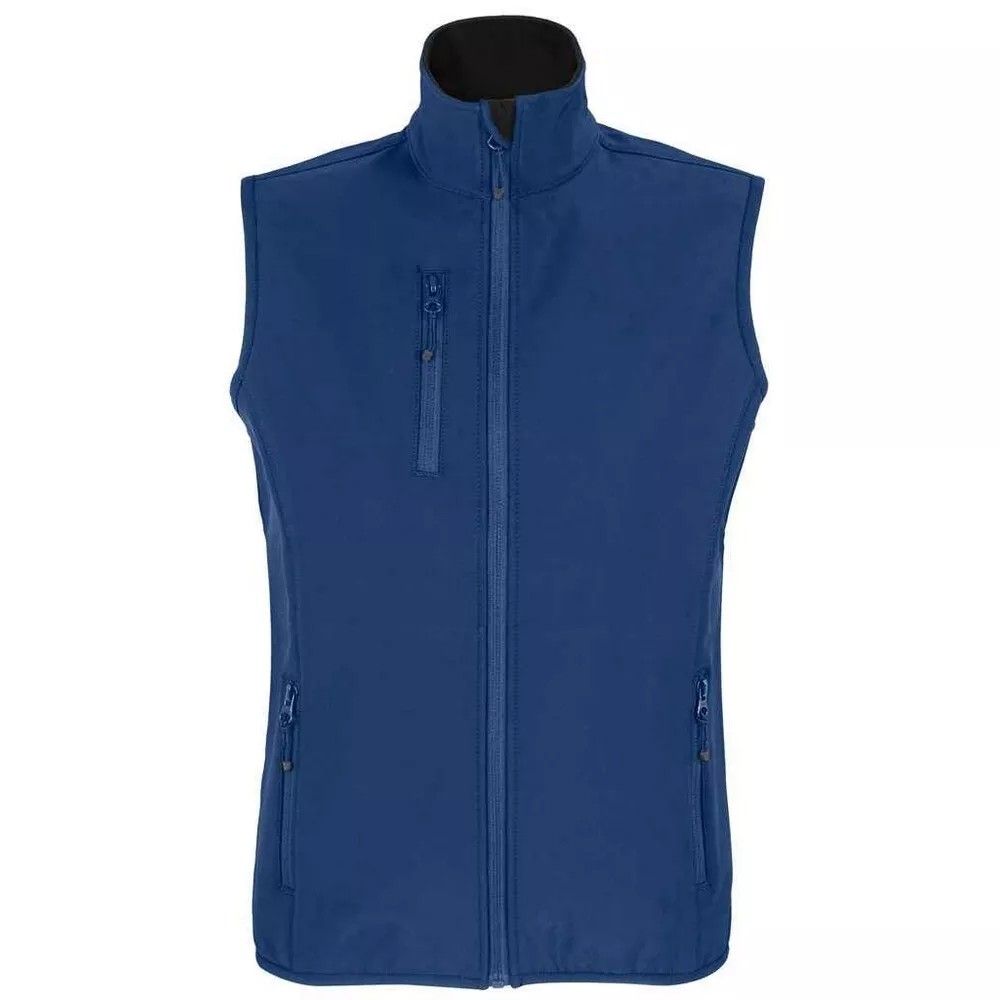 Outdoor Softshell-Weste mit drei Taschen