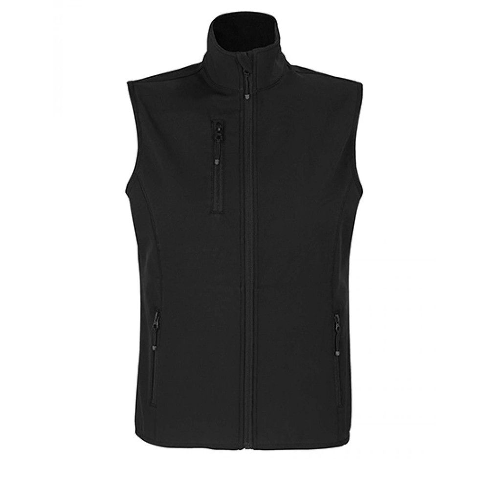 Funktionale Softshell-Weste mit Taschen