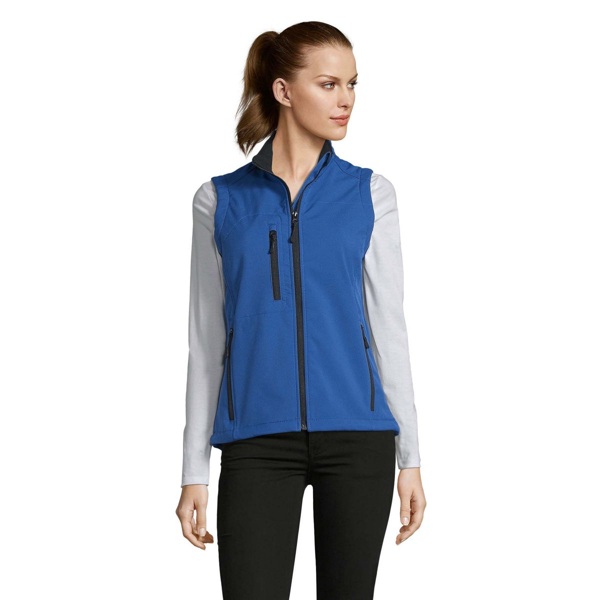Wasserfeste Softshell-Outdoor-Weste