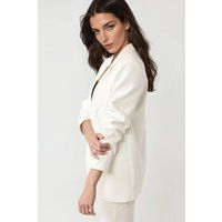 Minimalistischer Boyfriend Einknopf-Blazer