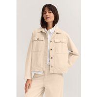 Lässige Jeansjacke aus Baumwolle