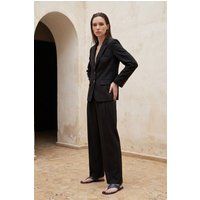 Eleganter Crepe-Blazer im Regular Fit