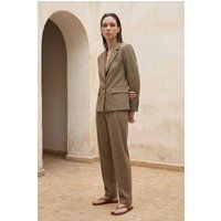 Klassischer Crepe-Blazer im Regular Fit