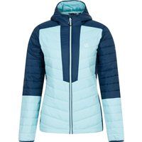 Gesteppte Hybrid-Outdoorjacke mit Kapuze