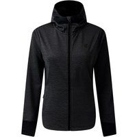 Gemusterter Kapuzen-Midlayer mit Reißverschluss