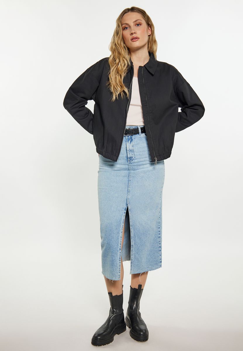 Klassische Blousonjacke aus Baumwolle