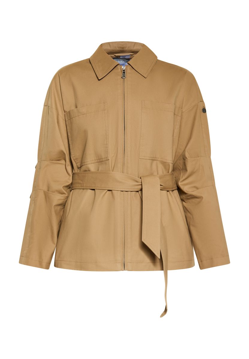 Taillierte Utility-Feldjacke aus Baumwolle
