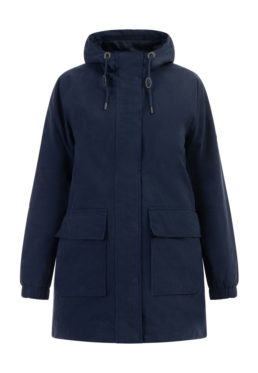 Sportiver Leichter Parka mit Kapuze