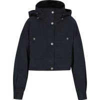 Kurze Utility-Jacke mit Kapuze