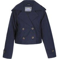 Zweireihige Kurzjacke im Utility-Stil