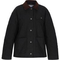 Oversized Utility-Jacke mit Kordkragen