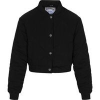Gesteppte Cropped Bomberjacke
