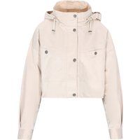 Kurze Utility-Jacke mit Kapuze