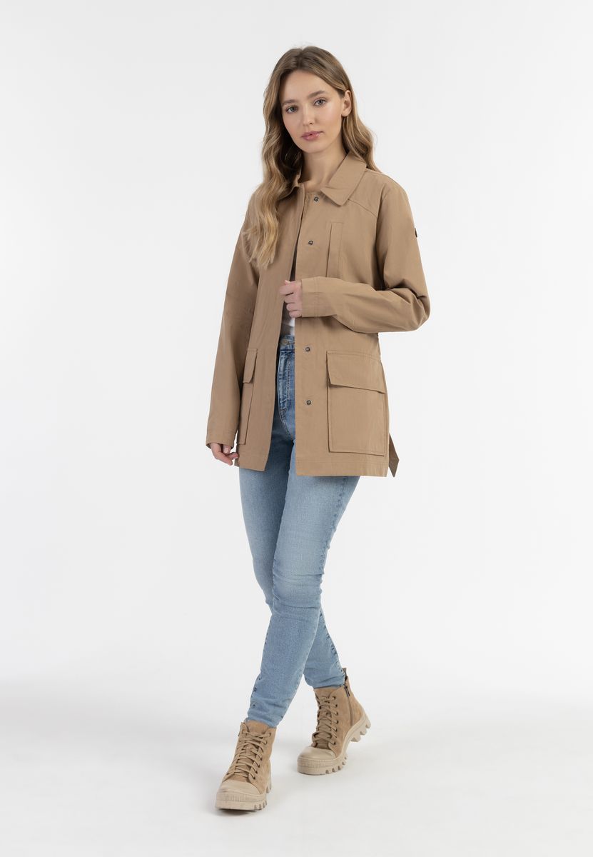 Leichte Safari-Jacke aus Baumwolle