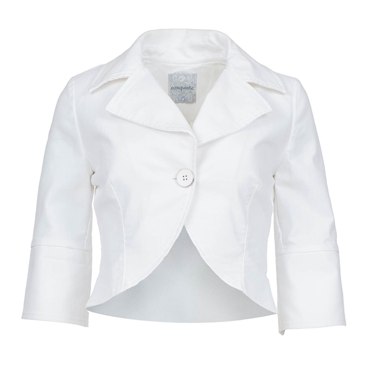 Elegante Kurzjacke mit Knopfdetail