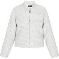 Elegante Tweed-Kurzjacke mit Pailletten