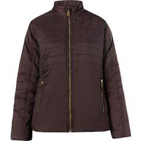 Elegante Gesteppte Stehkragenjacke