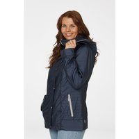 Leichte Steppjacke mit abnehmbarer Kapuze