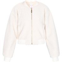 Gemütliche Plüsch-Teddy-Bomberjacke