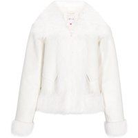 Kunstlederjacke mit Schalkragen