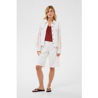 Bestickte Jacke im Straight-Fit