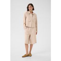 Minimalistische kurze Utility-Jacke