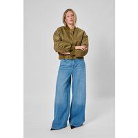 Bomberjacke im entspannten Cropped-Schnitt