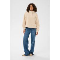 Kurzer Teddy-Fleece mit Stehkragen