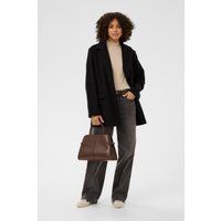 Oversized Blazer-Mantel mit Revers