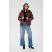 Gesteppte Pufferjacke mit Kapuze