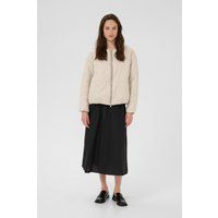 Minimalistische gesteppte Pufferjacke