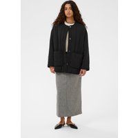 Oversized Gesteppte Liner-Jacke
