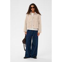 Kastige Struktur-Utility-Jacke