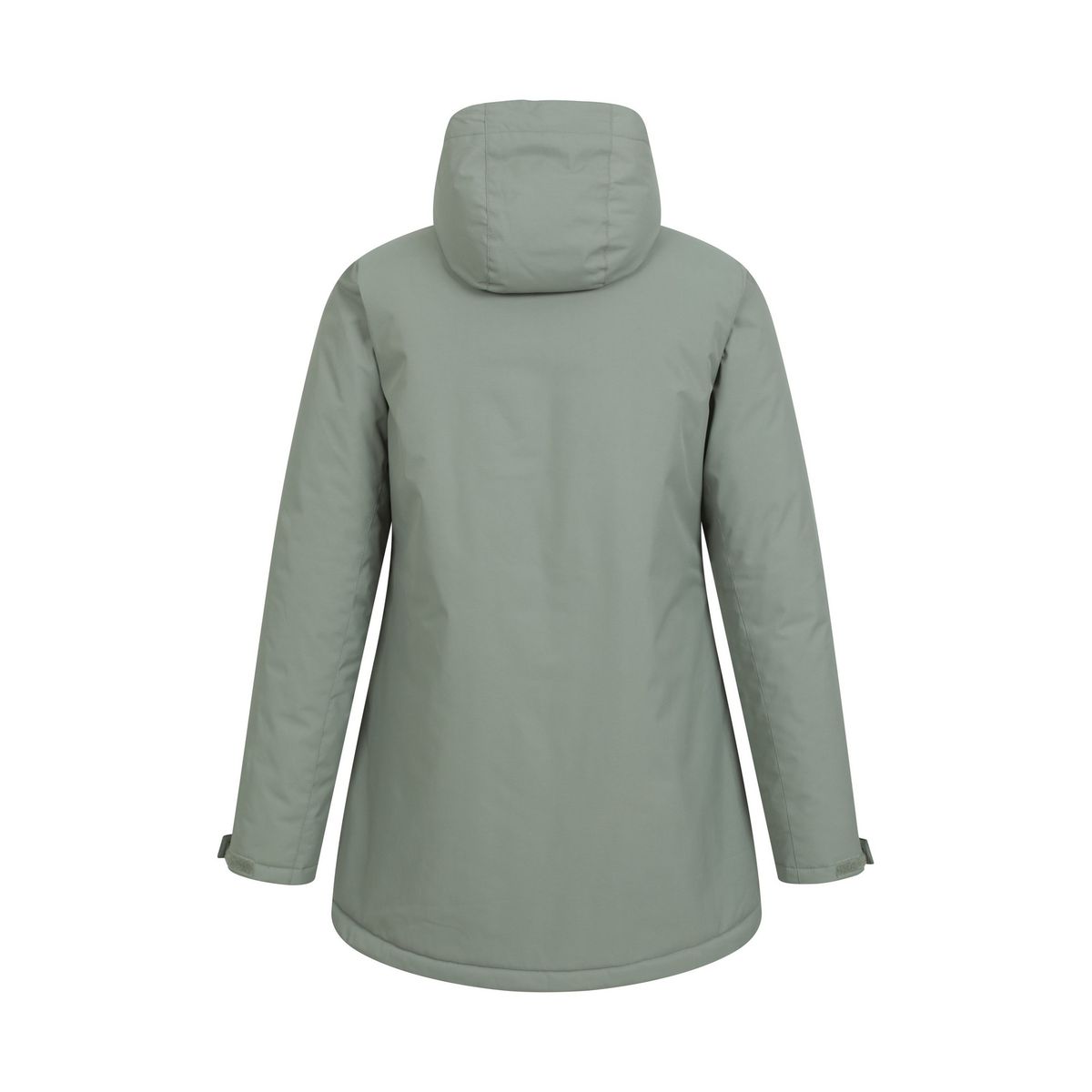 Wattierter wetterfester Parka mit Kapuze