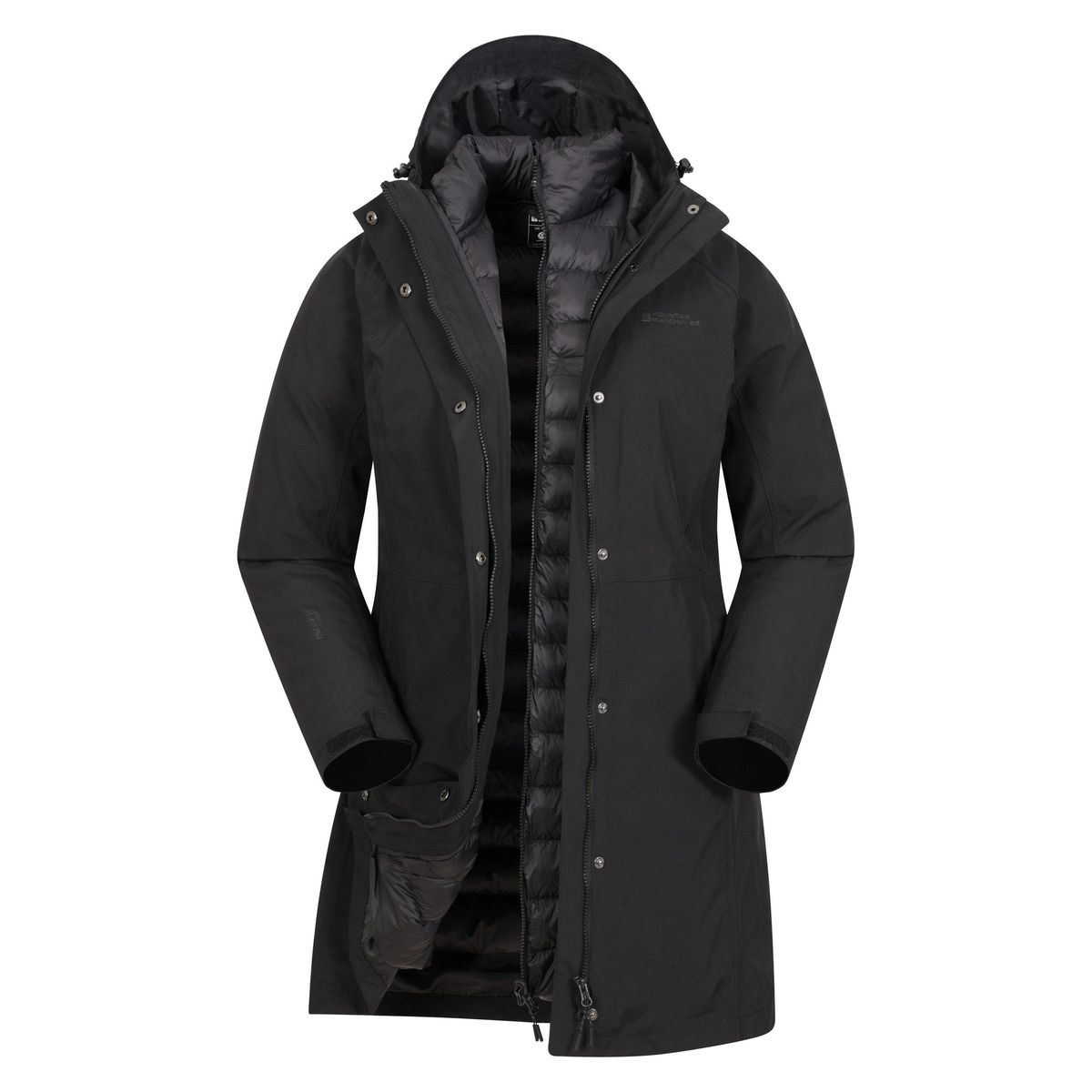 Alaskan Long 3-in-1 Wasserdichter Parka