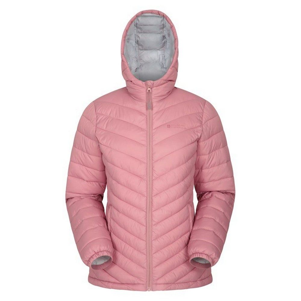 Leichte gesteppte Pufferjacke mit Kapuze