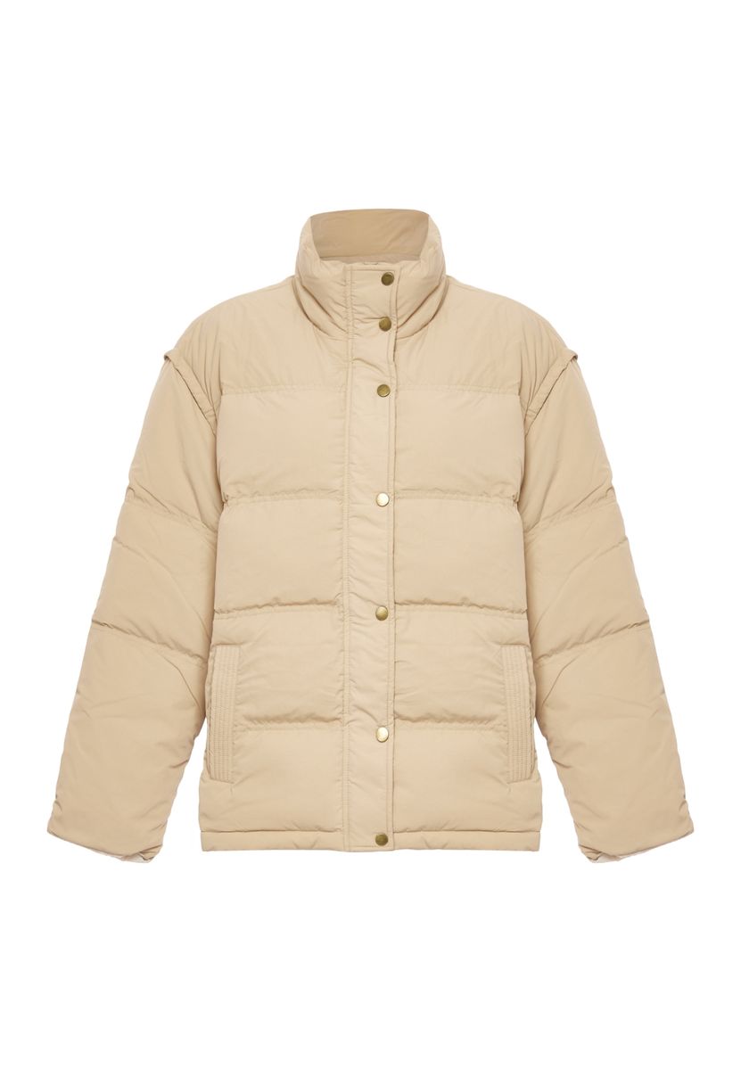 Gesteppte Oversize-Pufferjacke