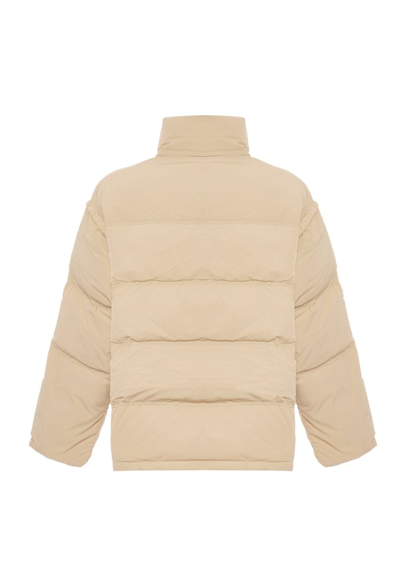 Gesteppte Oversize-Pufferjacke