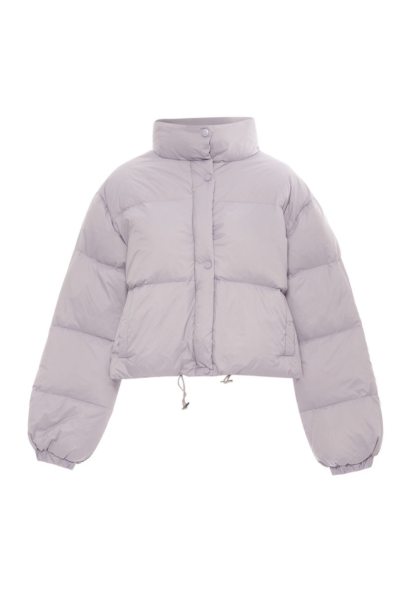 Kurze gesteppte Pufferjacke
