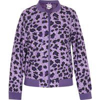 Bomberjacke mit Leopardenmuster