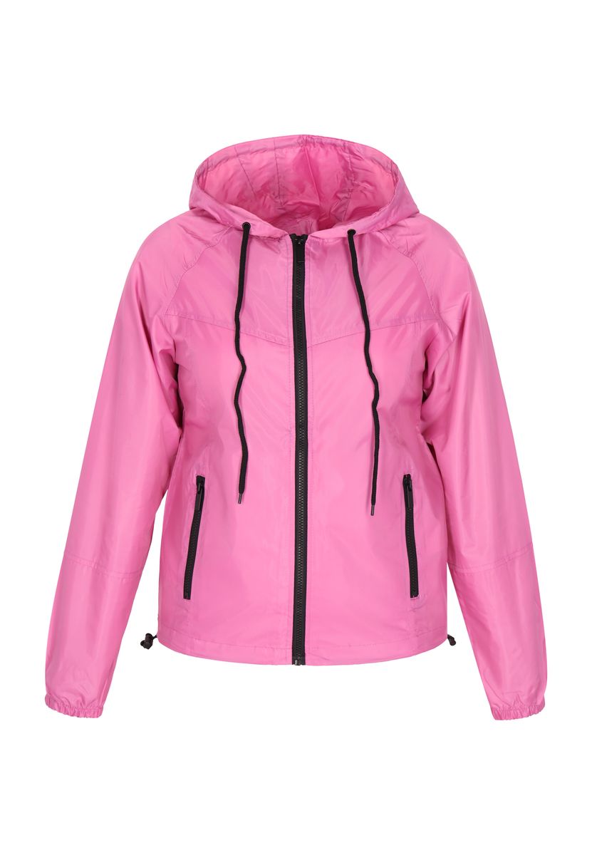 Leichte Outdoor-Shell mit Kapuze