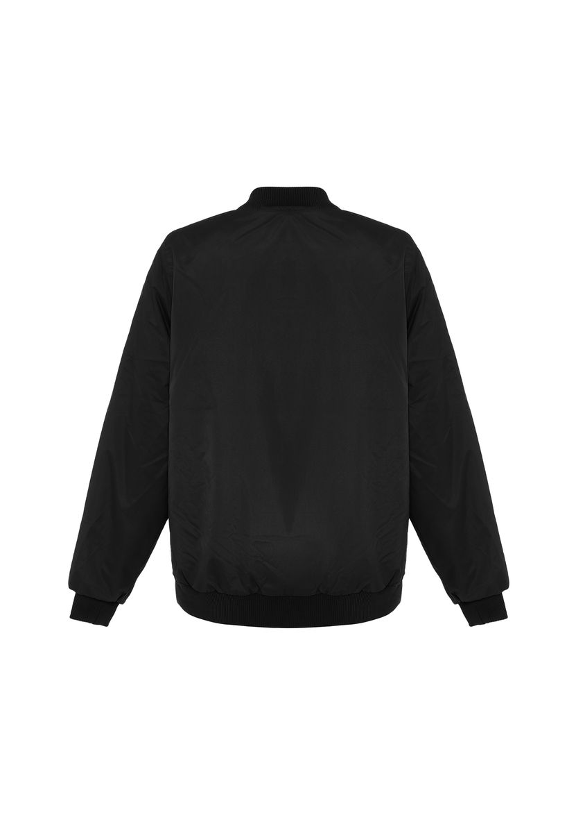 Sportliche Blousonjacke mit Rippbündchen
