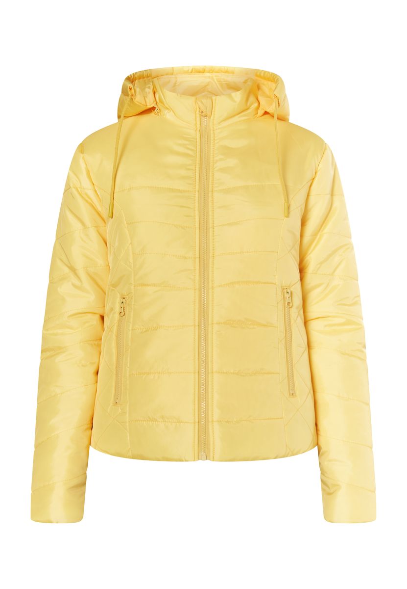 Leicht wattierte Steppjacke mit Kapuze