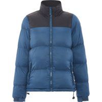Zweifarbige Wattierte Pufferjacke