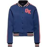 Retro-Collegejacke mit Stickerei