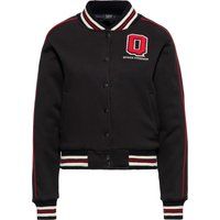 Klassische College-Jacke mit Stickerei