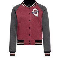 Vintage Collegejacke mit Speed Queens Stickerei